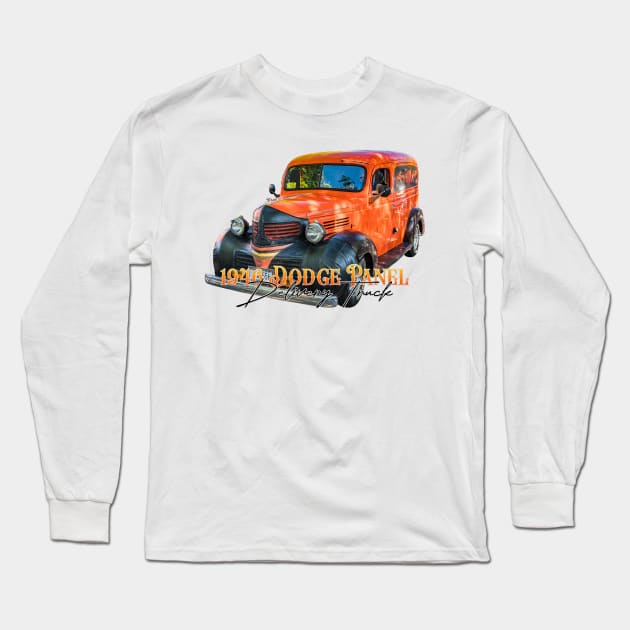 1946 Dodge Panel Delivery Truck Long Sleeve T-Shirt by Gestalt Imagery